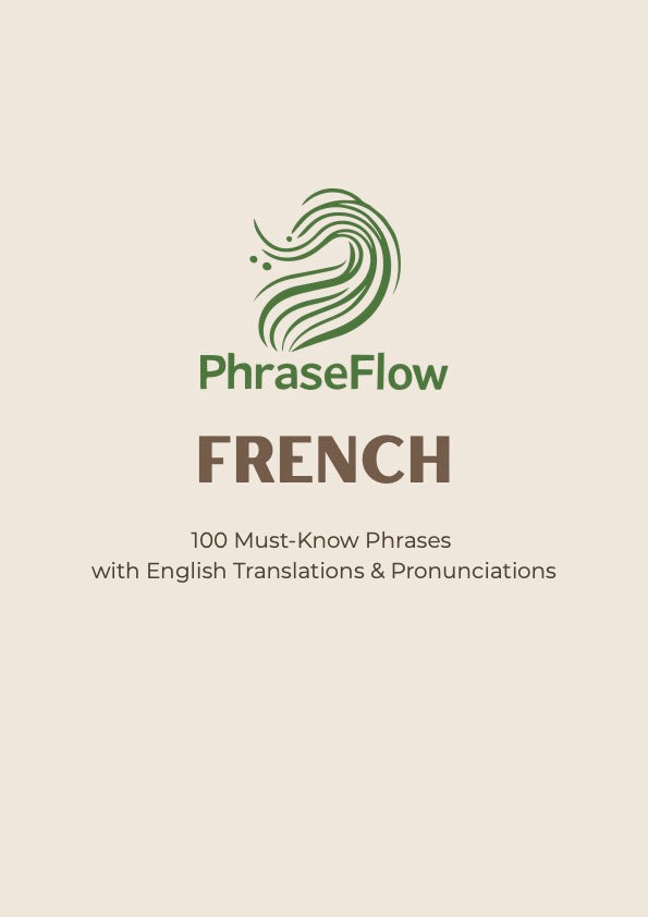 100 Must Know French Phrases